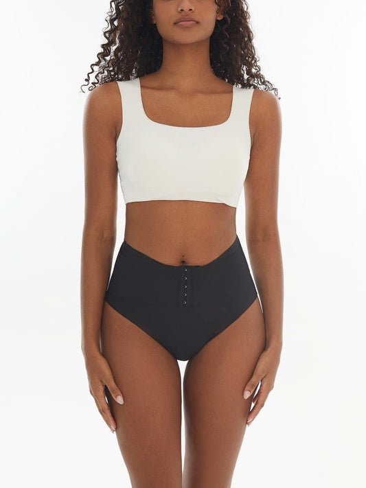 Hook-and-eye Tummy Control Briefs