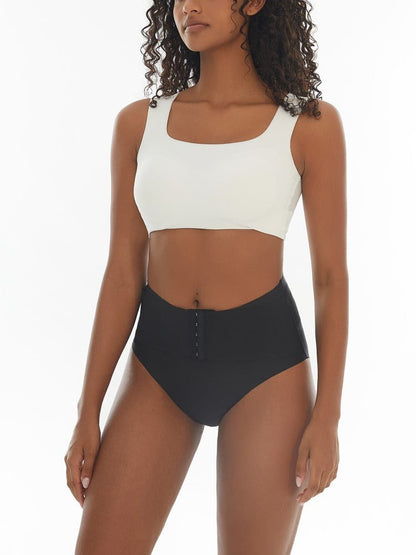 Hook-and-eye Tummy Control Briefs